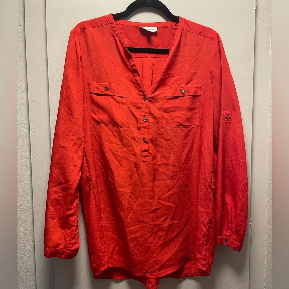 Calvin Klein tunic blouse